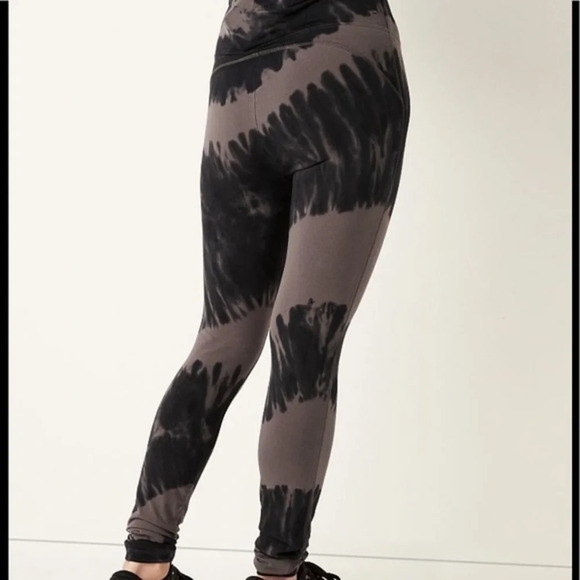 Victorias Secret Pink High Waist Full Length V Crossover Legging Tie Dye - Picture 2 of 5